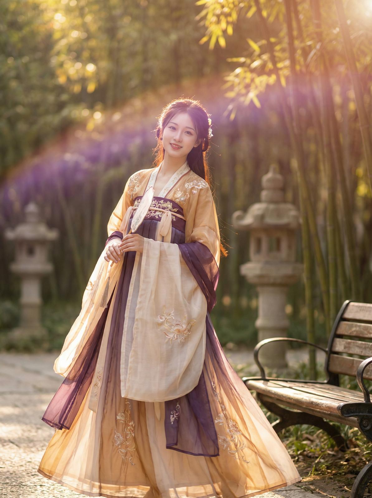 ai去衣古风汉服传媒拍摄